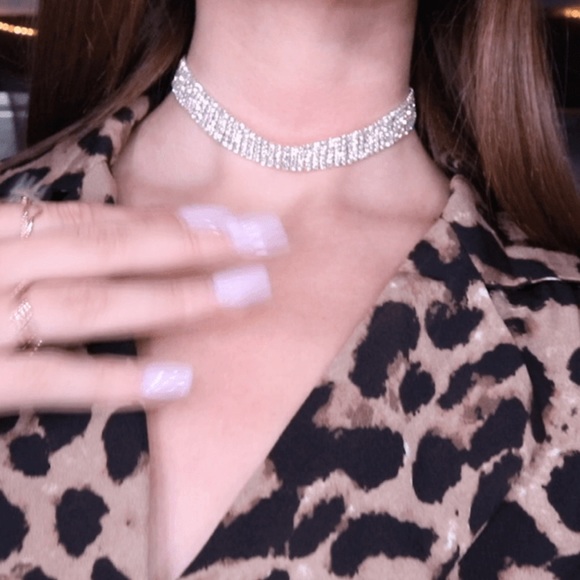 Sparkly Rhinestone Choker - Picture 9 of 9